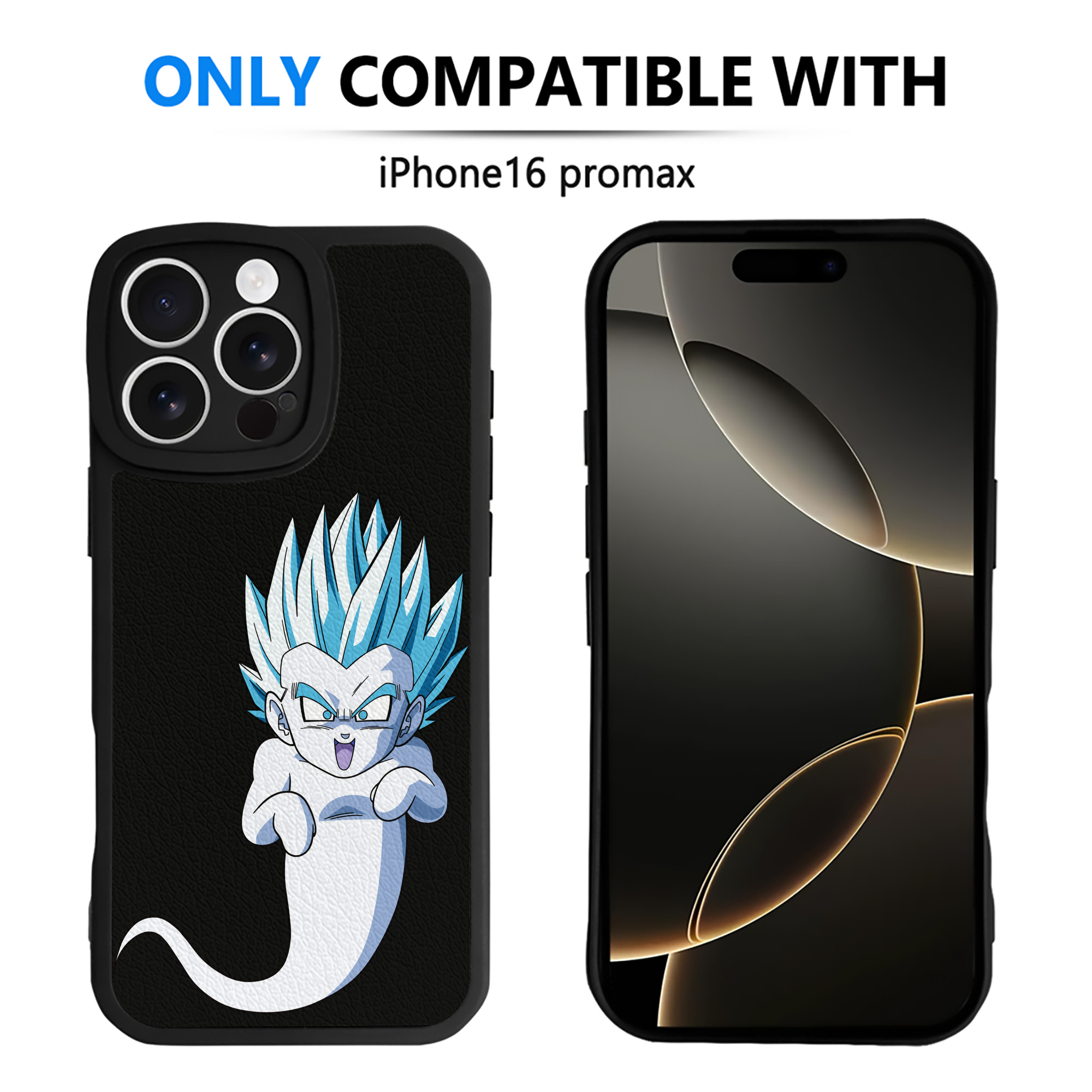 （画像用） ドラゴンボール ベジット DRAGON BALL Vegetto 【iPhone 16シリーズ対応】シリコンスマホケース（レザー調） 材質：シリコン